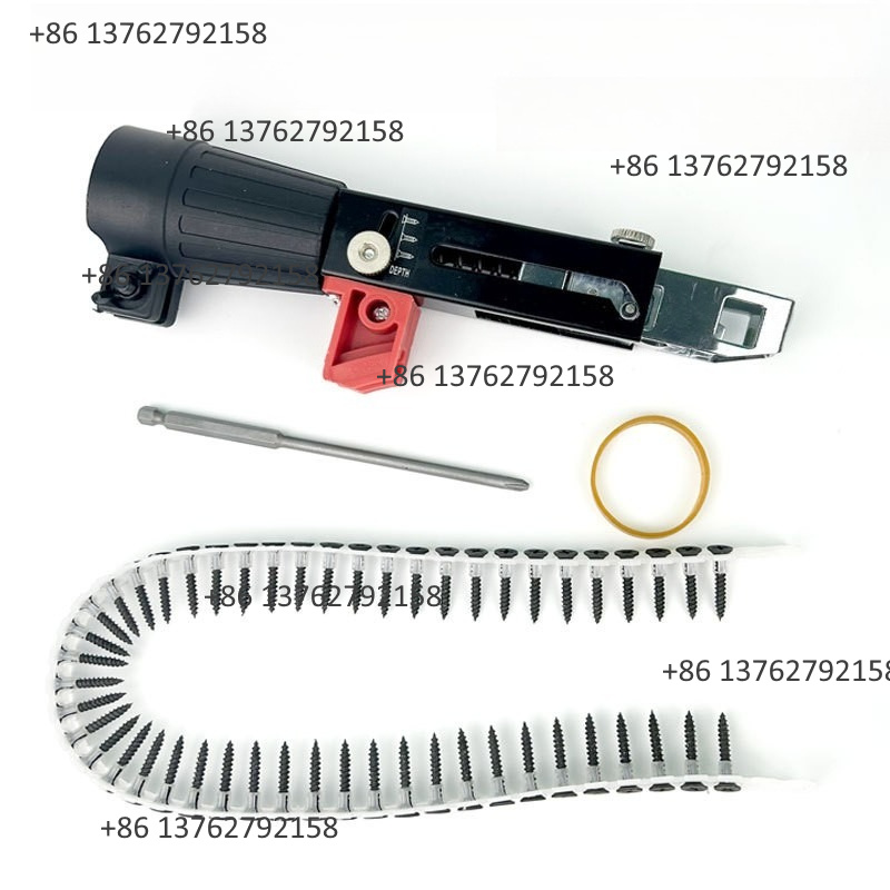 Woodworking Tools - 自動ネジ供給器ドリルアダプター 電動ドリル用ネジ変換器 木工用ドライウォールネジ締めツール