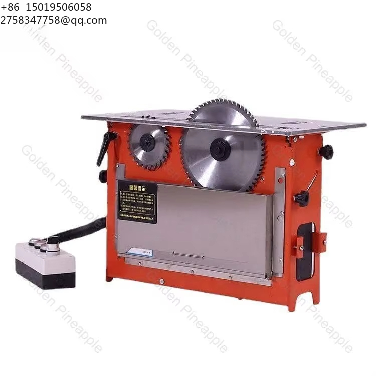 Furniture And Woodworking - ポータブルミニ50x30cmフリッププレートMDFカッター、木工用多機能ダストフリー家具パネルソー、効率的なブレード付き