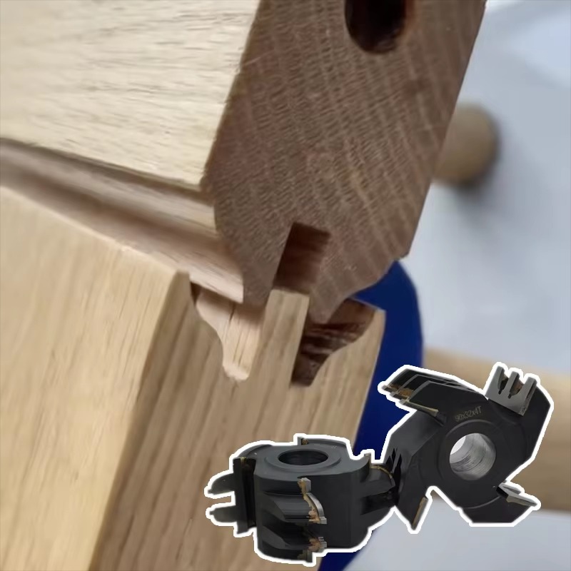 Woodworking Industry - 工業用超硬チップ付きシェイパーカッターヘッド、木工用溝切り工具、ドアフレーム用プロファイルカッター40H
