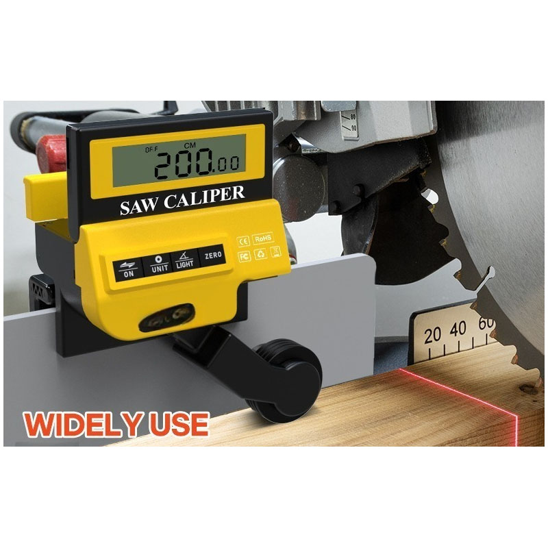 Woodworking Tools - デジタル木工用距離測定器、ほとんどの平面での迅速かつ正確な測定に使用できるキャリパーツール