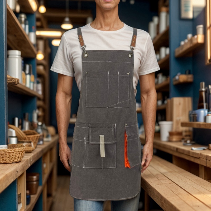 1PC 調節可能なショルダーストラップ、厚みのある耐摩耗性キ - Woodworking Apron のレビューと価格