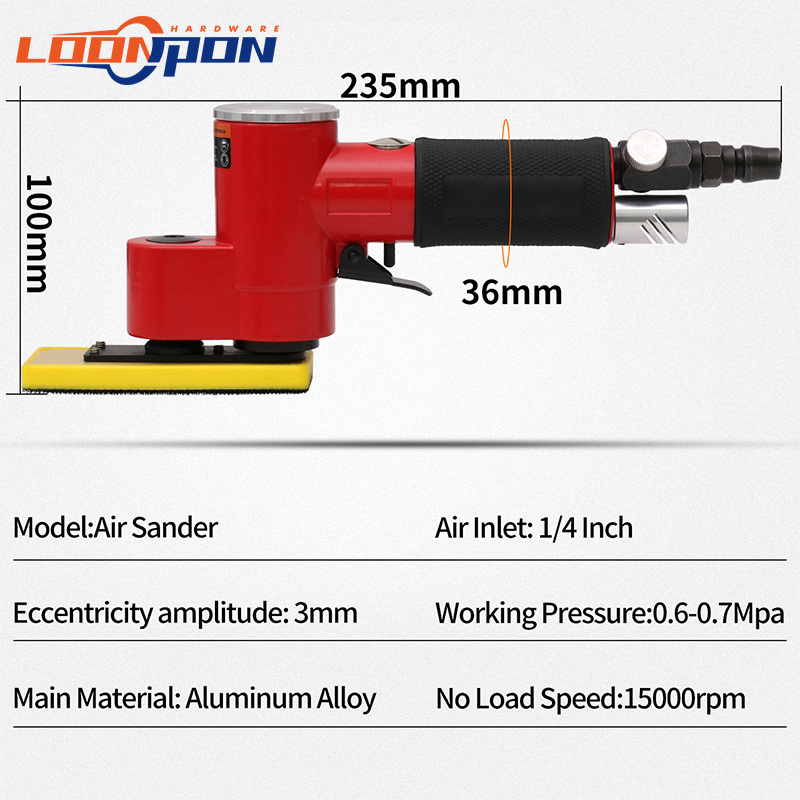 Loonpon ミニ直線エアサンダーランダム軌道空気圧サンダ - Woodworking Tool Stores のレビューと価格