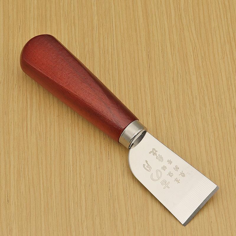新しい革漉きナイフ、木製ハンドル付き革漉きカッティングナイフ - Woodworking Tool Stores のレビューと価格