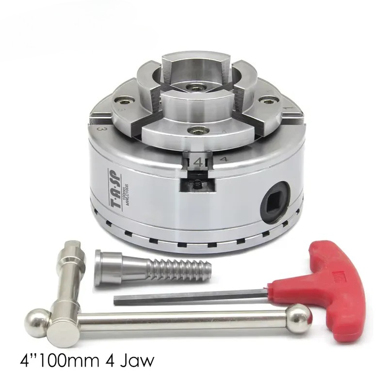 TASP 4インチ木工旋盤用スクロールチャック 100mm  - Woodworking Tools のレビューと価格