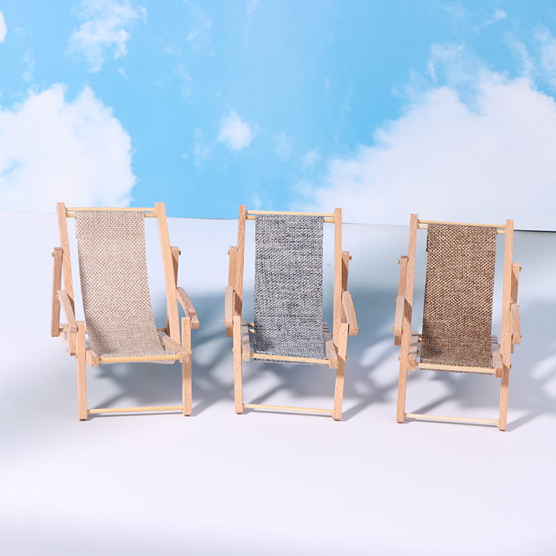 1Pc 1/12 ドールハウス折りたたみデッキチェアドールハ - Wood Woodworking のレビューと価格