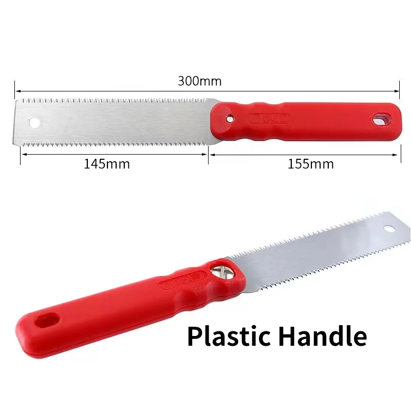 日本の小型両面鋸木工ハンドミニソー 65mn 鋼柔軟な刃木材 - Japanese Pull Saw のレビューと価格