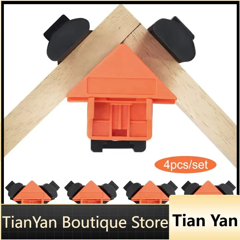 EE1 4個入り 90度クランプ。木工用、直角コーナークラン - Woodworking Tools のレビューと価格
