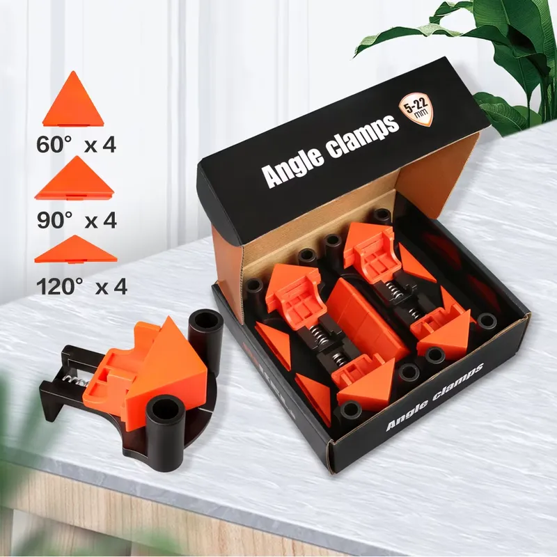 EE1 4個入り 90度クランプ。木工用、直角コーナークラン - Woodworking Tools のレビューと価格