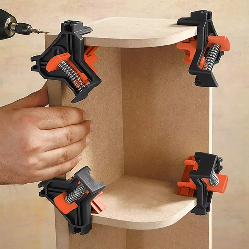 EE1 4個入り 90度クランプ。木工用、直角コーナークラン - Woodworking Tools のレビューと価格