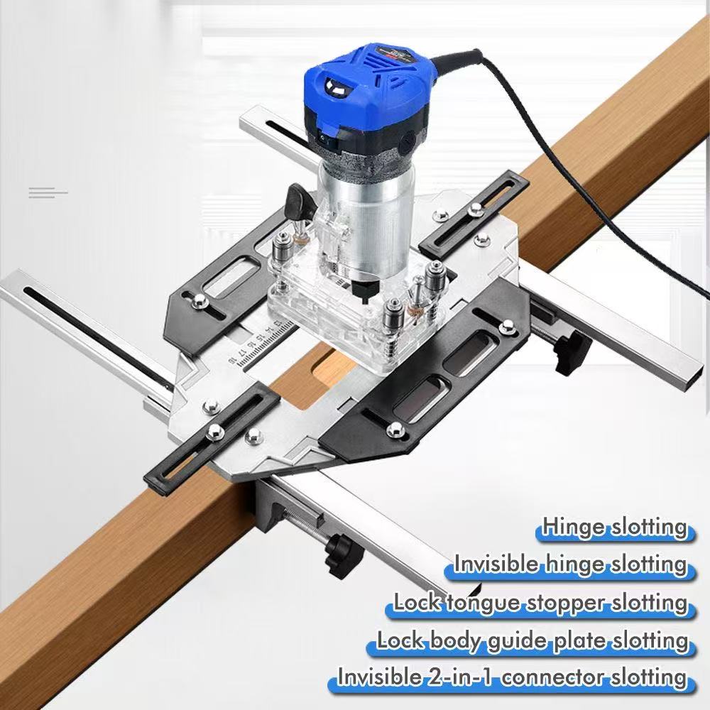 ドアキャビネット枠材ルーターヒンジ取り付け用ドアヒンジテンプ - Woodworking Project Plans のレビューと価格