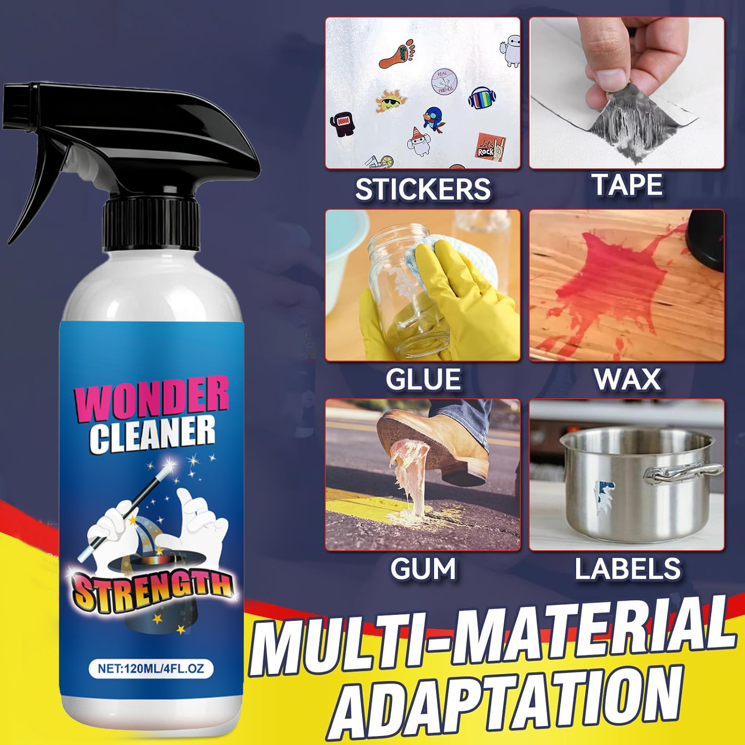 強力な接着剤除去スプレー、速効性の接着剤・ステッカー・テープ - Xfasten Woodworking Tape のレビューと価格