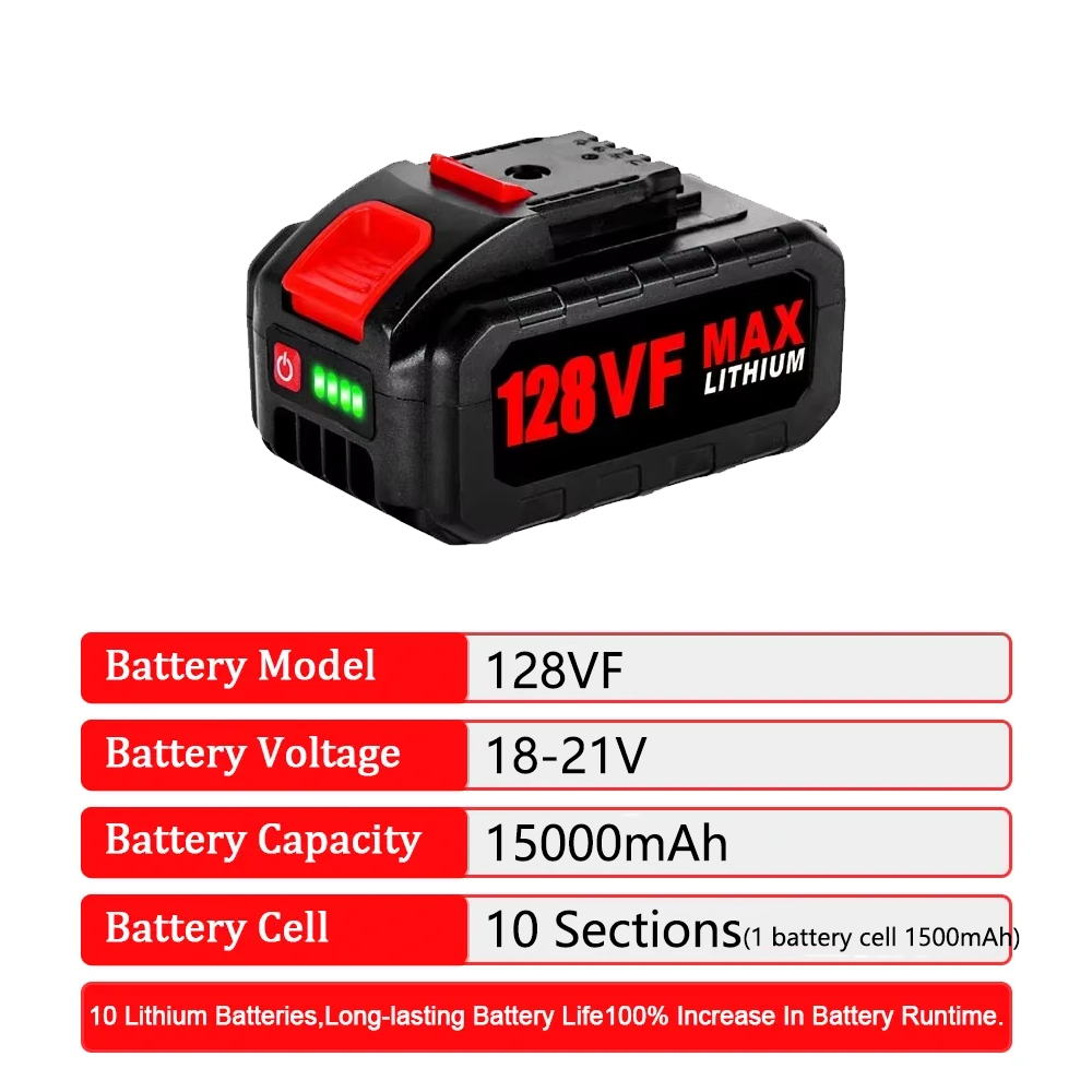 18V 21V 128VF 98VF 充電式リチウムイオン電 - Woodworking Electric Saw のレビューと価格