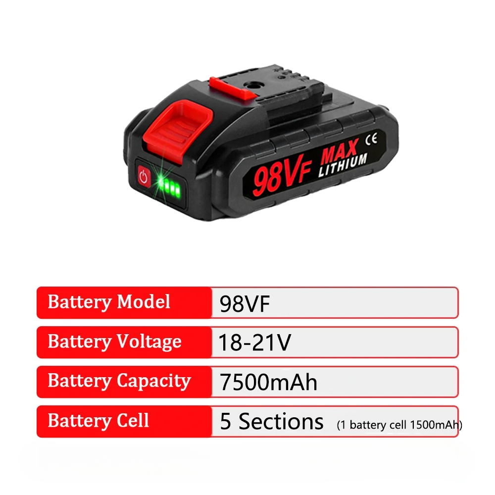18V 21V 128VF 98VF 充電式リチウムイオン電 - Woodworking Electric Saw のレビューと価格
