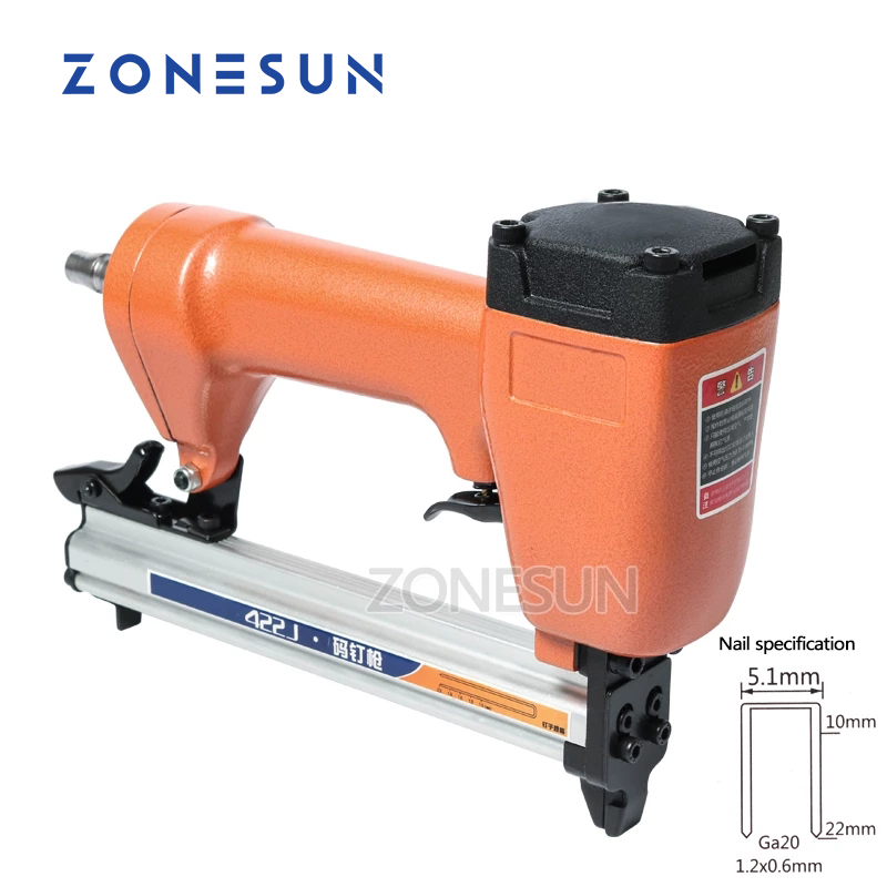 ZONESUN 422J Ga20 5.1mm幅ネイルピンガ - Furniture And Woodworking のレビューと価格