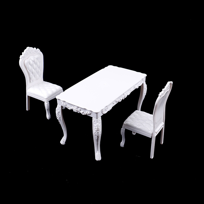 ドールハウス 1:6 キッチン家具 ダイニングテーブル 椅子 - Wood Woodworking のレビューと価格