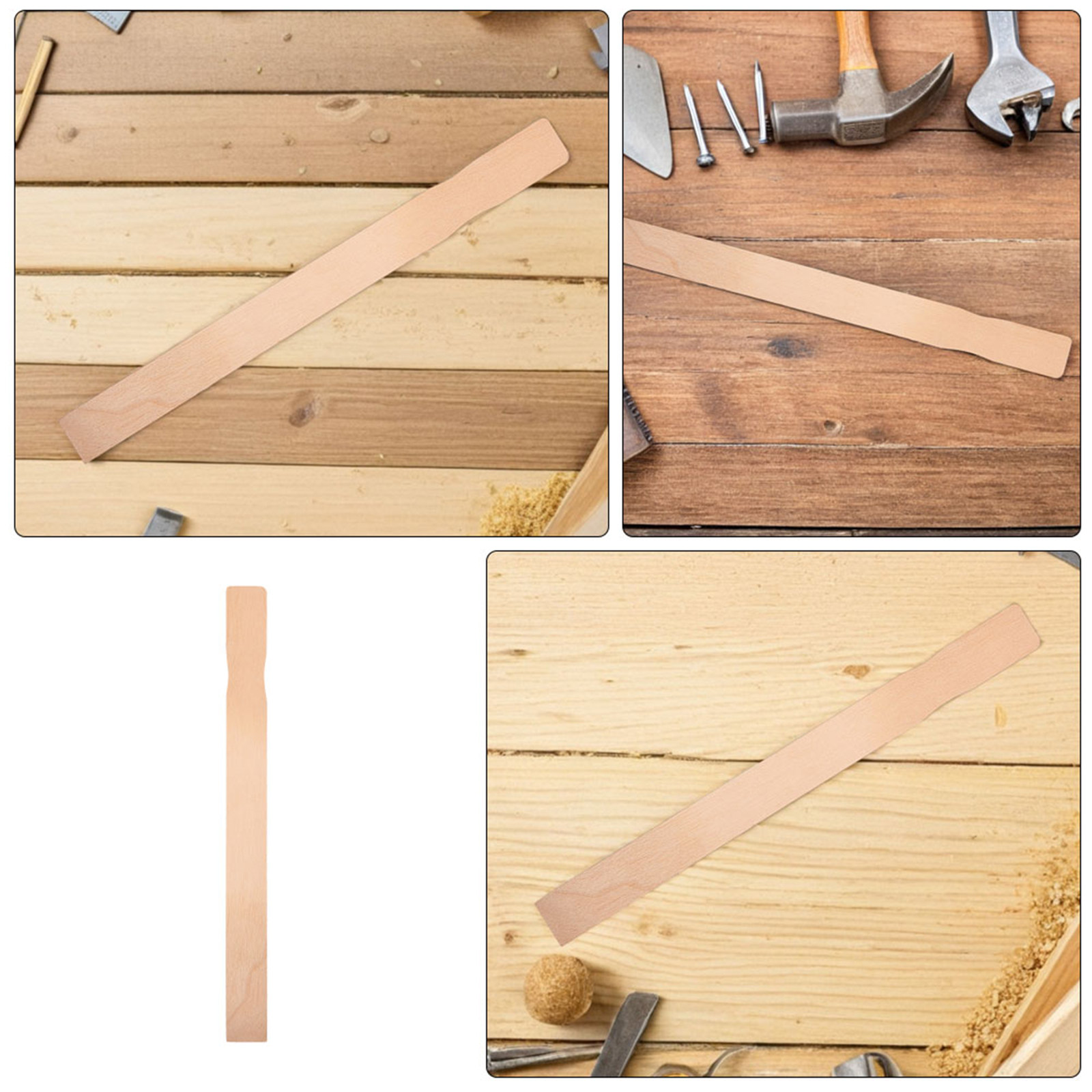 15本入りペイント攪拌棒 高品質木製ミキシングロッド DIY - Wood Woodworking のレビューと価格
