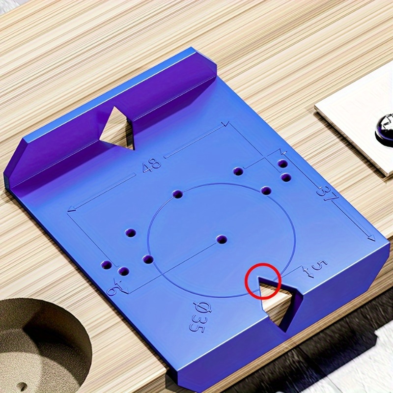 1個入り木工キャビネットドアヒンジ穴位置決めジグ、ABSプラ - Woodworking Project Plans のレビューと価格