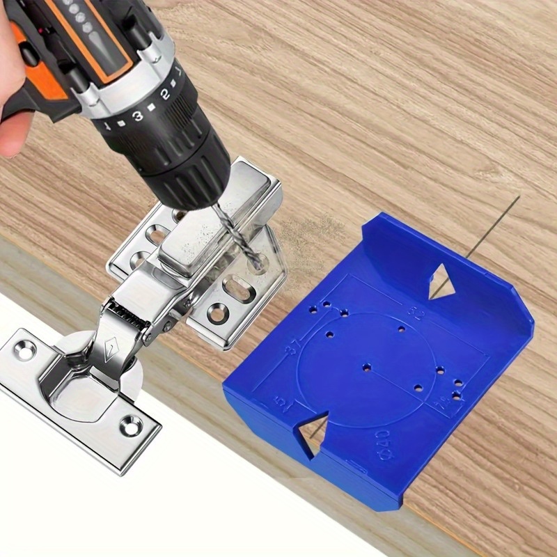 1個入り木工キャビネットドアヒンジ穴位置決めジグ、ABSプラ - Woodworking Project Plans のレビューと価格