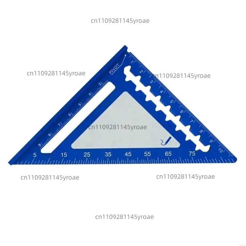 4インチアルミ製三角定規 45/90度 木工用測定・マーキン - Woodworking Tools のレビューと価格