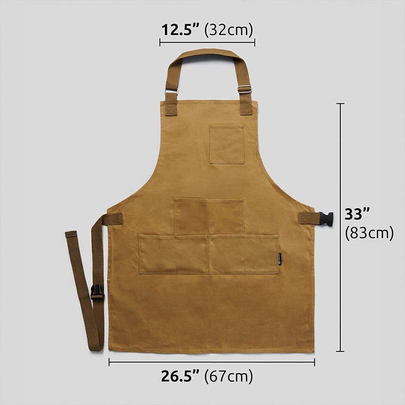 防水オートウッドワーカー多機能ポケットシェフ調整可能アメリカ - Woodworking Apron のレビューと価格