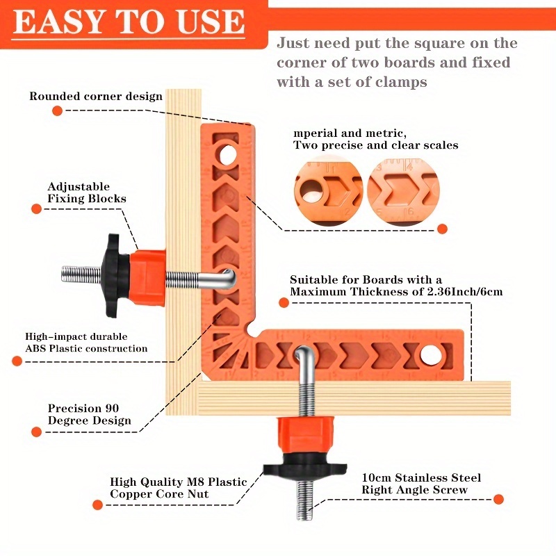 90 °   直角ポジショナーセット、クイックロケータールー - Woodworking Tool Stores のレビューと価格
