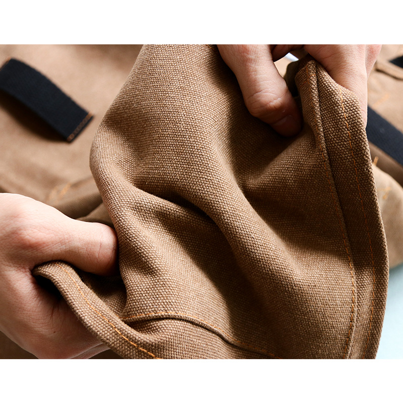 カスタムロゴ印刷可能デニムキャンバスエプロンユニセックス屋外 - Woodworking Apron のレビューと価格